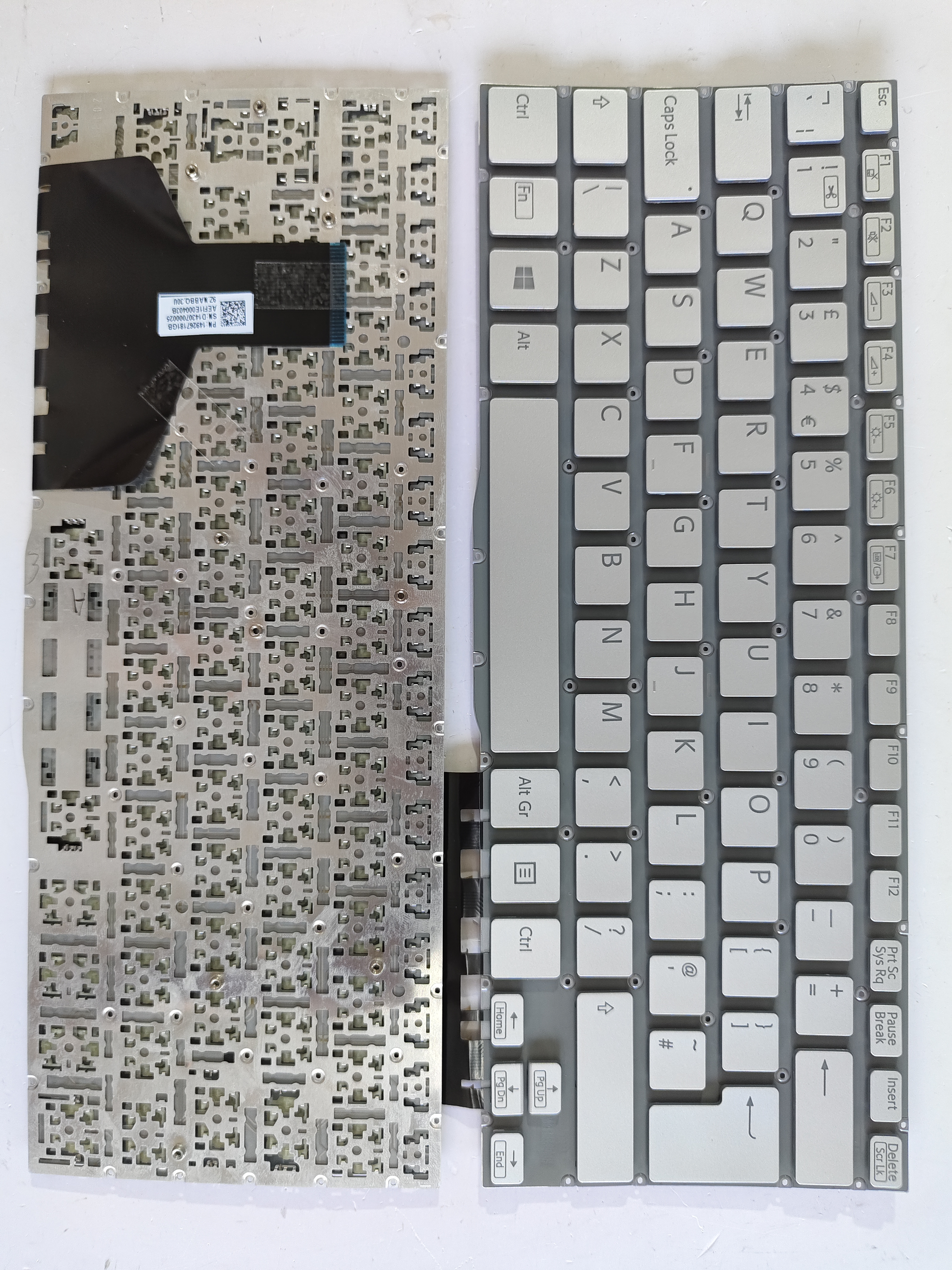 Picture of New Replacement Laptop Keyboard For SONY SVF13 SILVER UK Layout